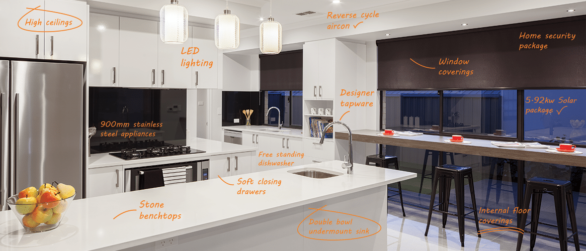 Kitchen-Image An image with written some specialty/specifications of a modular kitchen